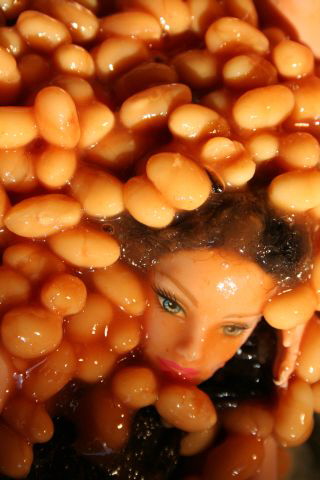 Barbie and Beans Food Ice Bytes Photography exhibition