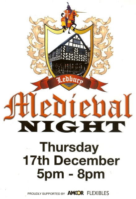 Medieval Night in Ledbury Medieval Night in Ledbury on Ledbury Portal