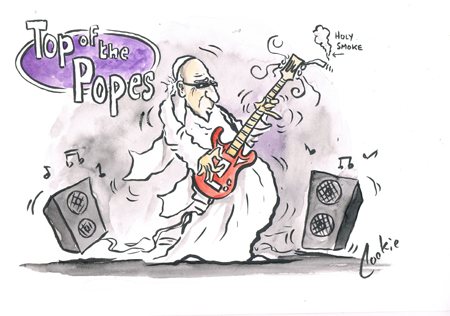Top of the Popes on Ledbury Portal