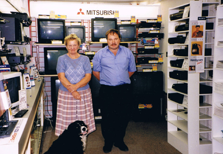 Margaret and Martin Eager on Ledbury Portal